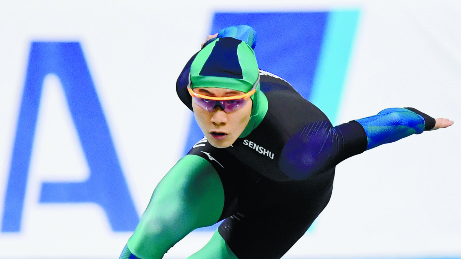 森重は自己ベストを1秒近く更新する滑りで3位に入った