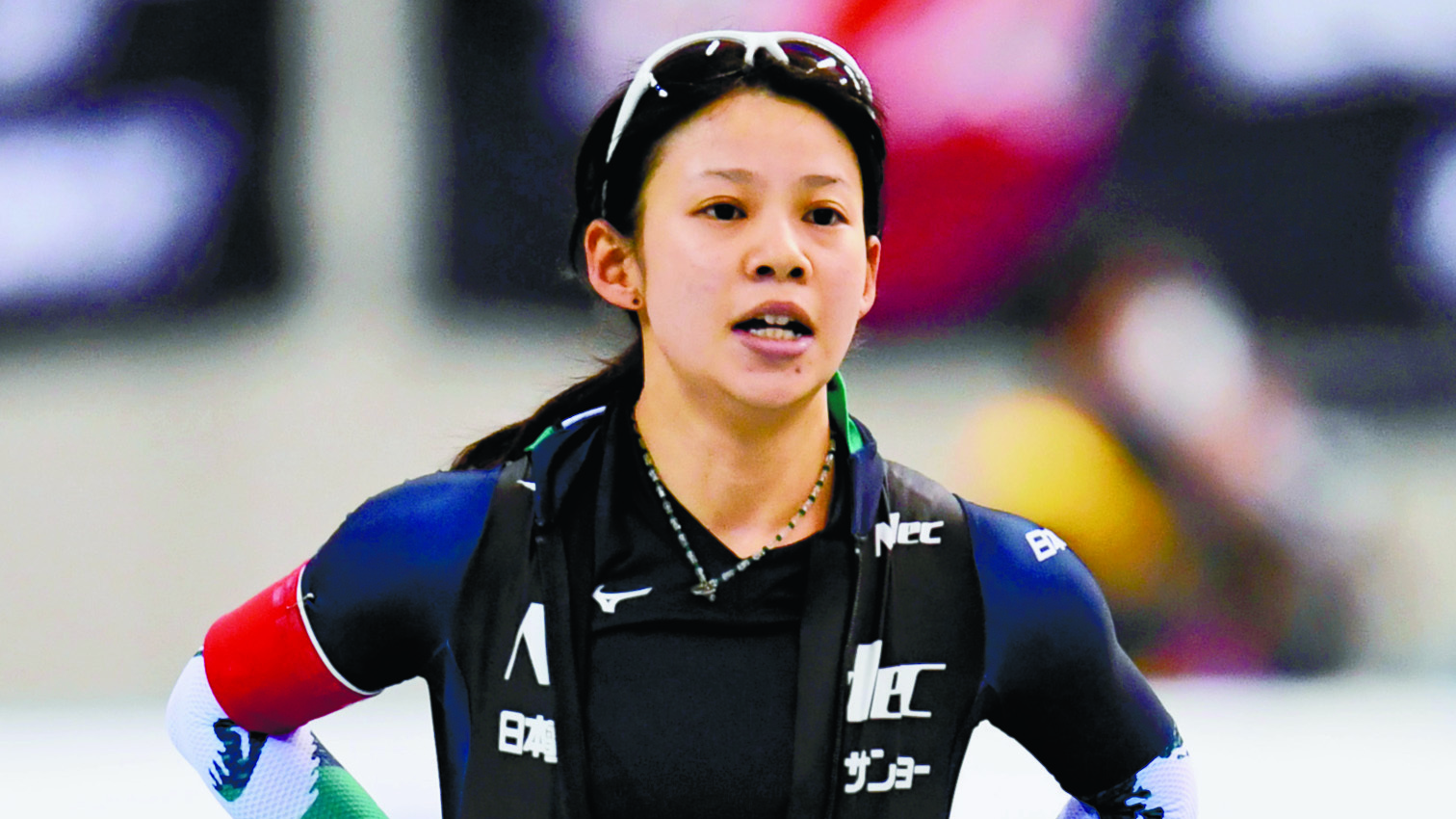 女子1000㍍で2位に入った高木菜