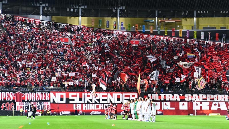 3シーズンぶりに2万人超えサポーターが駆けつけ、選手たちを後押しした