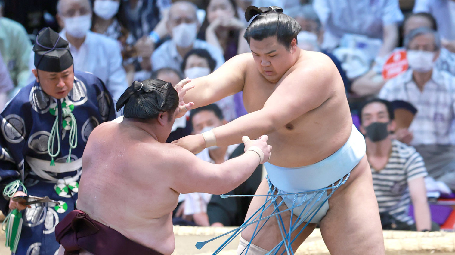 北青鵬が十両初白星「悔しい思いばかりでした。今場所こそ」元白鵬・間垣親方のゲキに発奮