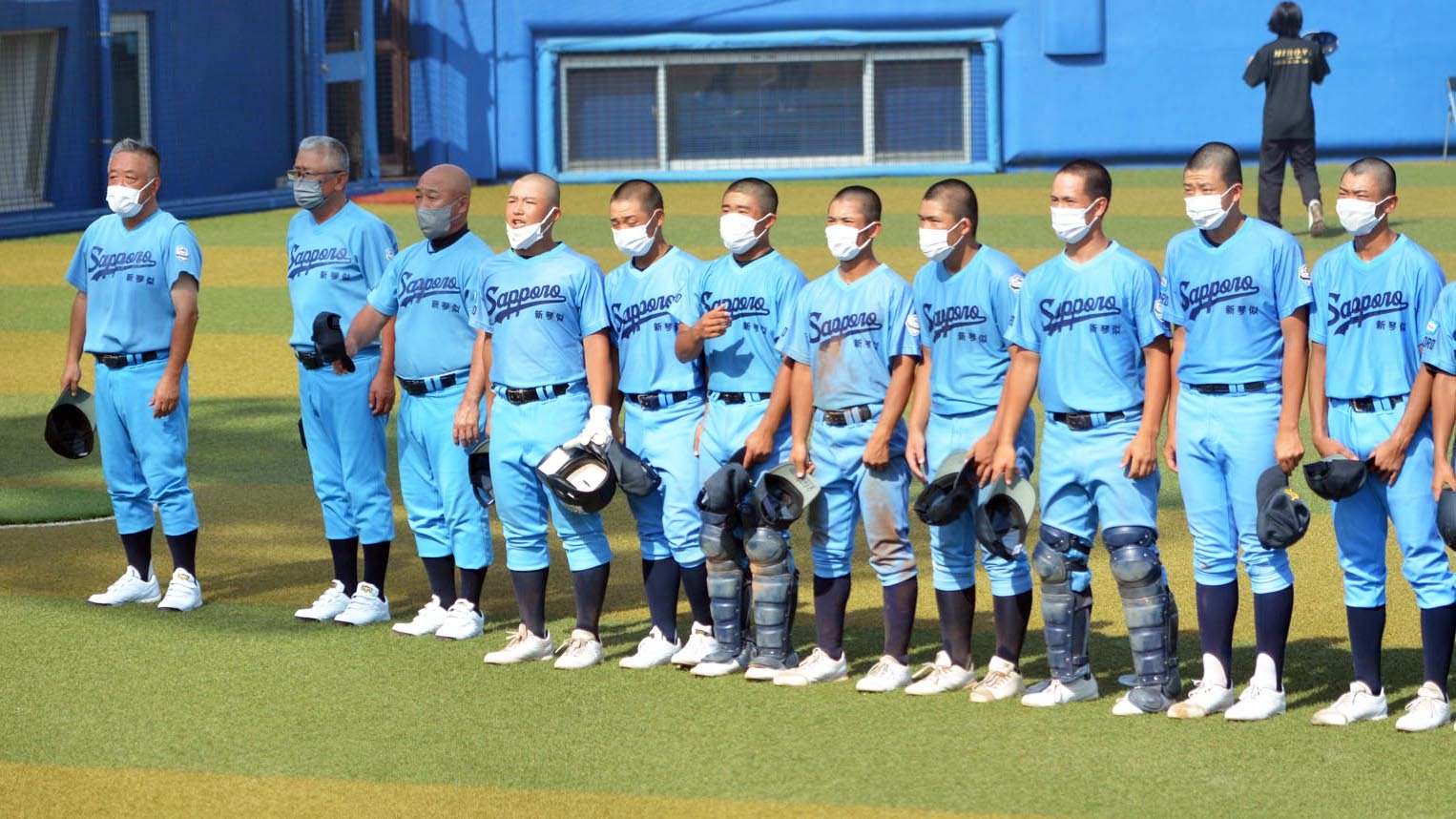 初戦コールドの快勝にも悲願の優勝へ浮かれず気を引き締めた札幌新琴似ナイン