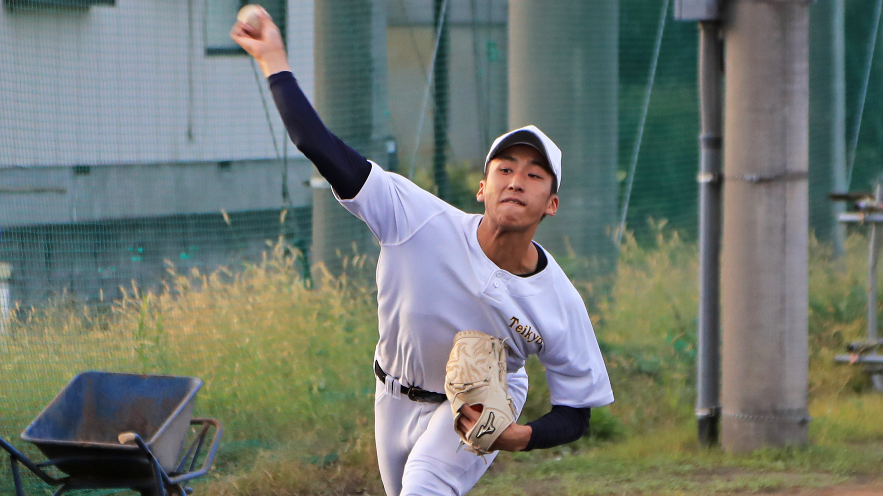 帝京長岡の１４７キロ右腕・茨木は、１２球団から調査書が届くなど注目度は高い