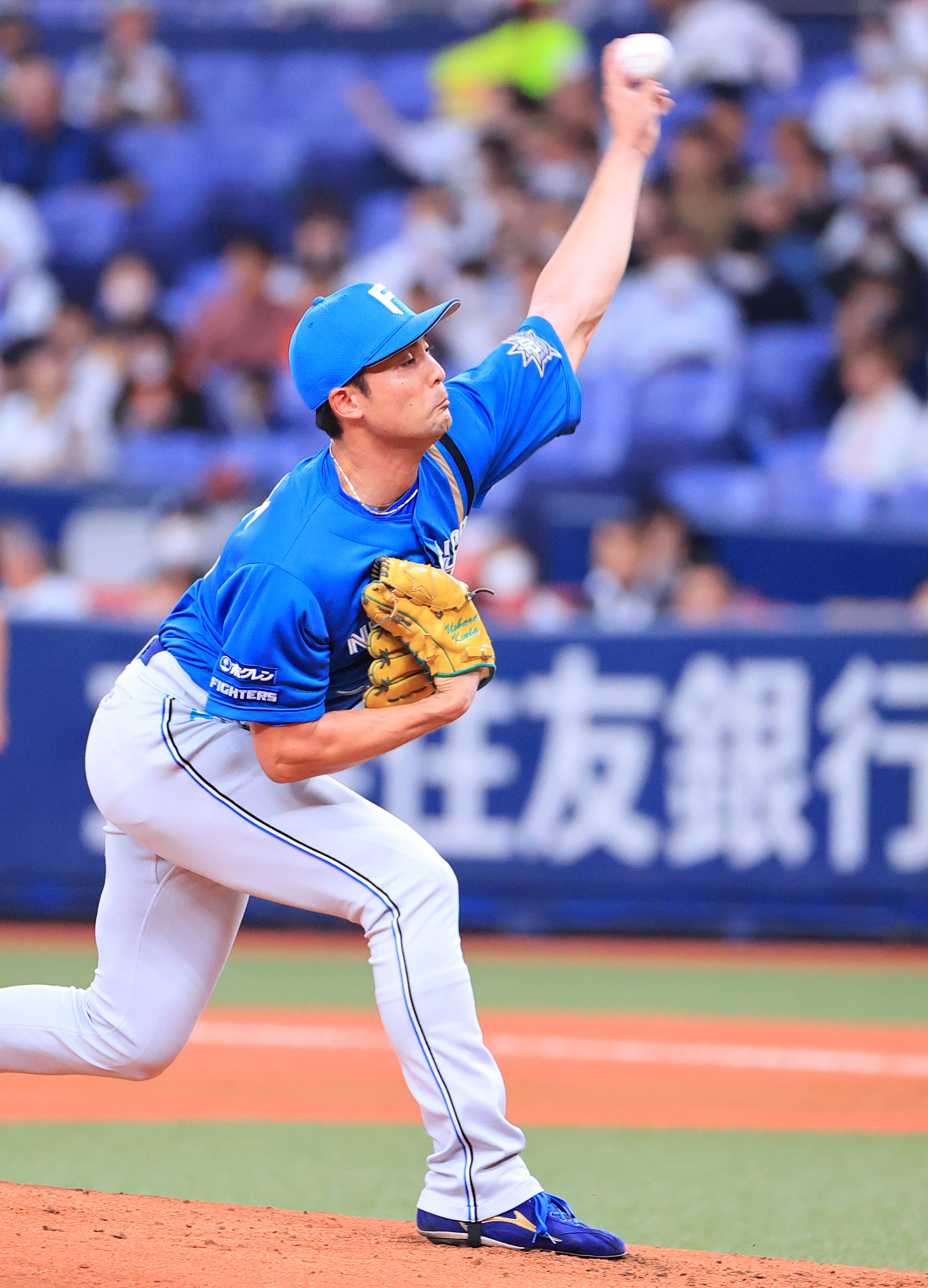 日本ハム先発の上原