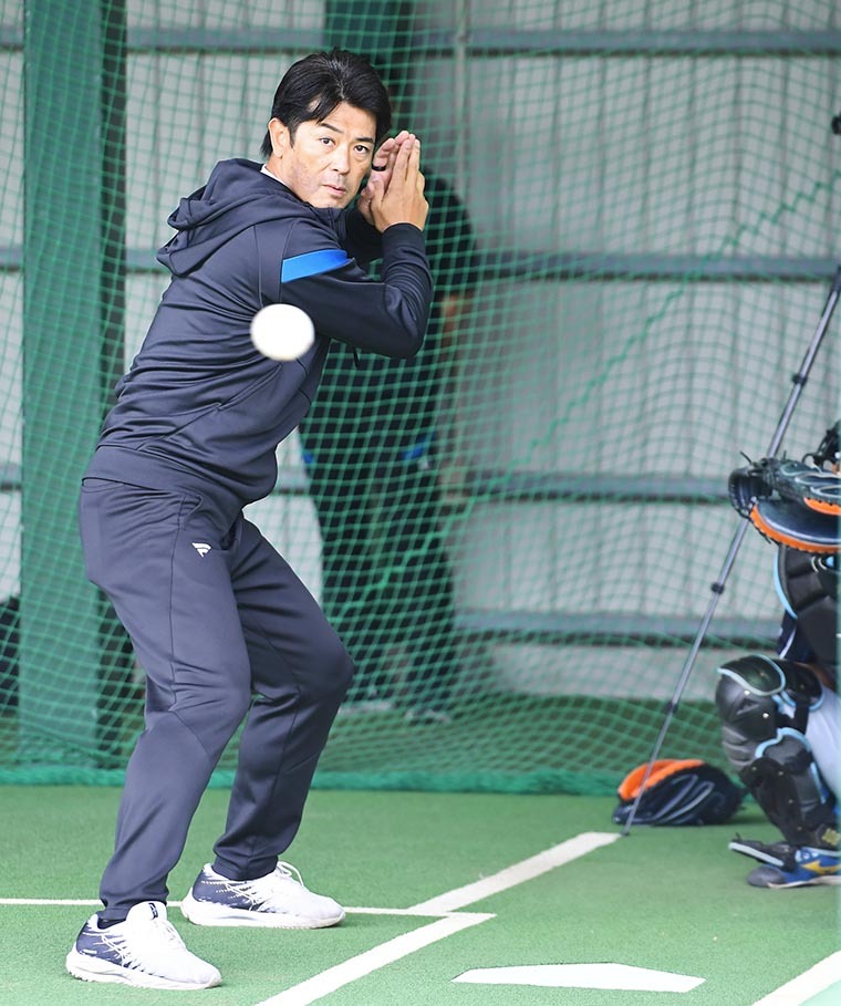 育成右腕の柳川大晟 国頭ブルペンでアピール成功 稲葉GM「(支配下に)近づいてきている」